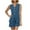 Navy, variant on Oplxuo Women's 2 Piece Outfits Dressy V Neck Blazer Vest Tank Tops Shorts Sets Matching Summer Office Work Suits