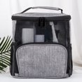 thumbnail image 2 of Bolso cosmético impermeable de secado rápido de los bolsos del artículo de tocador de la ejecución de Oxford para las mujeres y los hombres, 2 of 7