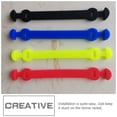 thumbnail image 5 of 5Pcs Long Buckle Tennis Racket Shocking Absorber DIY External Shocking Absorber, 5 of 5
