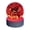 Red, variant on ZMKIAG LED Ice Imitation Glass Decorative Spheres – 1.75 Inch Multicolor Light-Up Centerpiece with Wooden Base for Dining Table – Night Light for Living Room, Bedroom & Festive Ambiance