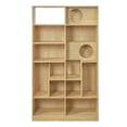 thumbnail image 3 of YIYADO Indoor cat climbing frame, cat bed with storage function, cat climbing frame and bookshelf in one., 3 of 7