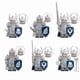 thumbnail image 1 of 6 Figuras de Bloques de Construcción Soldados Medievales – Caballeros y Guardianes con Armas para Niños, 1 of 7