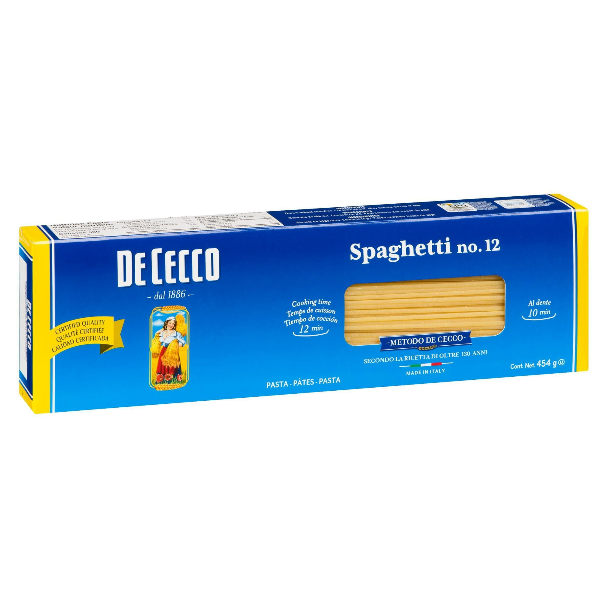 De Cecco Spaghetti, De Cecco Spaghetti Pasta 454g
