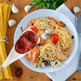 thumbnail image 6 of 4Pack Silicone Spatula Spoon for Cooking and Baking, Heat Resistant Flexible Non-Stick Kitchen Utensil with Ergonomic Wooden Handle, Cooking Spoon for Flipping, Scraping, Mixing, and Food Prep, 6 of 7