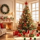 thumbnail image 4 of LADIGASU 12Pc Terciopelo Decoración de Árbol de Navidad Lazo Corona 12 X Pajarita, 4 of 4