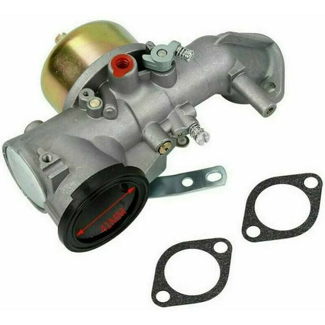 Amélioration de la Performance du Moteur: Remplacement de Carburateur de Haute Qualité, Raccord Direct pour Moteur à Arbre Vertical à Tête en L, Compatible avec 491031, 491026, 281707, 12HP, Kit de Reconstruction