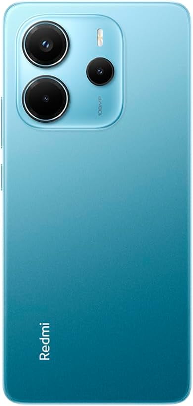 Xiaomi Redmi Note 14 4G LTE for Tmobile Mint Tello Global 128GB + 6GB 6.67" 120Hz 108MP AI Camera Global Version Dual Sim Ocean Blue.
