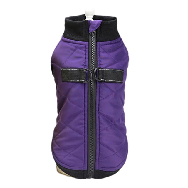 EZLIFE Chaleco de invierno para perros, forro de algodón, abrigo cálido para perros, ropa resistente al viento I6U8 Z9V1 Y7 A2J5