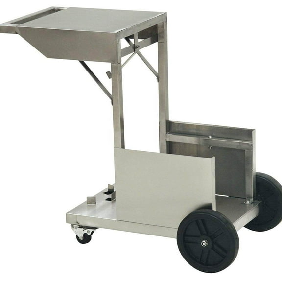 Bayou Classic 700-185 Solid Steel Easy Assembly Wheeled 4 Gallon Fryer Cart