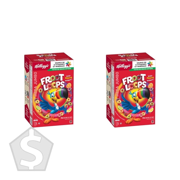 Kelloggs Froot Loops - Pack of 2