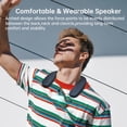 thumbnail image 4 of Neckband Wearable Bluetooth Speaker, Wireless Hanging Neck Speaker with Built-in Mic, 10H Playtime, 3D Stereo Sound, Waterproof for Home & Outdoor,black, 4 of 7