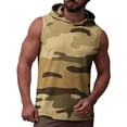 thumbnail image 6 of Gamivast Sun Protection Hoodie for Men Sleeveless Muscle Fit Summer Hoodies Lightweight Breathable Sun Hoodie for Athletic Training And Outdoor Activities, 6 of 8