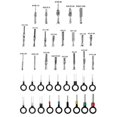 thumbnail image 3 of 340Pcs 1/1.5/1.8/2.2/2.8/3.5mm Terminal Pins Wire Harness Pin Male Female Automotive Electrical Connector Kit Car Wire, 3 of 5