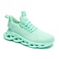 thumbnail image 3 of GSLMOLN Womens Walking Tennis Shoes for Nurses Gym Jogging Trainers Mint Green size 8, 3 of 6