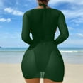 thumbnail image 2 of High Waisted Bikinis Trendy Bikini Womens Two Piece Sets Green, Sizes S-XL, 2 of 5