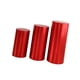 thumbnail image 5 of 3x Cubiertas de Pedestal Cilíndrico Cubiertas de Soporte de Pedestal Cilíndrico Mantel Cilindro Decorativo Cubiertas de Pedestal de Postre para Aniver rojo, 5 of 8