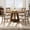 Brown, variant on 47-Inch Round Large Dining Table Set for 4 to 6, Farmhouse Dinner Table with Wooden Top and Legs, for Home Dining Room or Living Room - Rustic Gray(No Chairs)