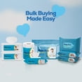 thumbnail image 3 of Dynarex Alcohol-Free Aloe Baby Wipes, Extra Soft Wet Wipes, Unscented, 24 Resealable Pack (1920 Wipes), 3 of 9