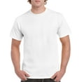 thumbnail image 3 of Gildan Mens Heavy Cotton T-Shirt, Style G5000, Multipack 2 White 2-pack 3X-Large, 3 of 4