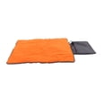 thumbnail image 3 of Outdoor Pet Mat, Portable Dog Pad Bed Multipurpose Machine Washable Reversible Foldable  For Travel For Puppy Gray With Orange Polyester Layer, 3 of 8