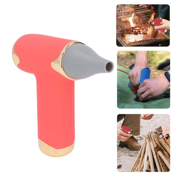 60W Blow Dryer, 2 In 1 Mini Handheld Cordless Vacuum For Car Home Computer Keyboard Pet Hair, Rechargeable Hair Dryer With 4 Levels