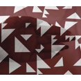 thumbnail image 5 of oneOone Viscose Chiffon Fabric Triangle Geometric Printed Craft Fabric BTY 42 Inch Wide, 5 of 5