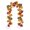 B, variant on Halloween Garland Fall Leaf Garland, Maple Leaf Autumn Garland 68.9 Inch Artificial Hanging Leaves For Mantle Table Decorations For Home Front Door Outdoor Indoor Thanksgiving Fall Autumn Decor