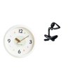 thumbnail image 1 of Reloj de pared moderno, escultura silenciosa con números , figura decorativa, colección para el hogar, la oficina, el estudio, la sala, el esta, 1 of 8
