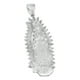 thumbnail image 1 of Dije De Virgen De Guadalupe De Plata 925 Con Zirconita 4.2cm, 1 of 3