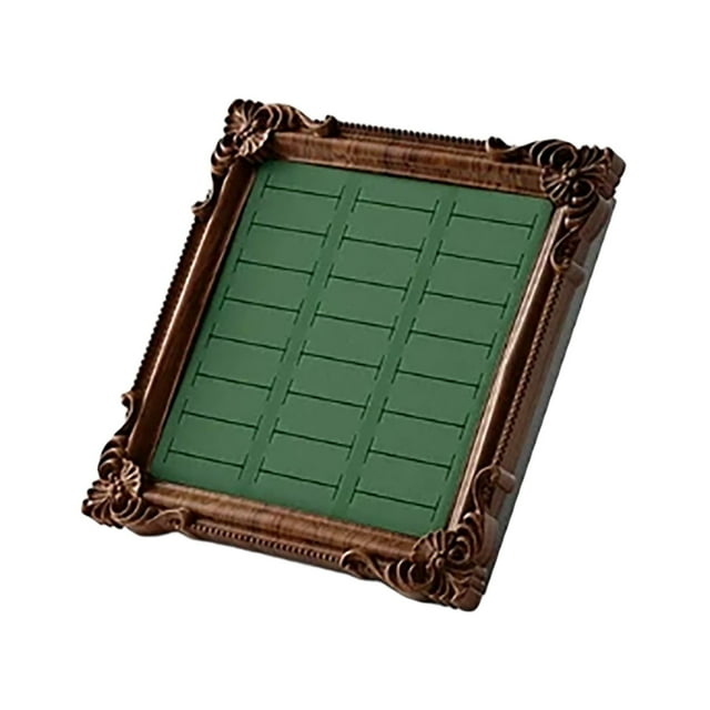 YINGQING European Style Display Tray Jewelry Holder Ring Organizer Elegant Vanity Tabletop Decorative Piece