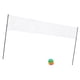 thumbnail image 1 of Juego De Red De Voleibol Portátil, Sistema De Red De Voleibol Portátil Para Exteriores, Límite De Sitio Estándar De PE Y Hierro, Fácil Transporte, Plegable Para Playa, 1 of 7