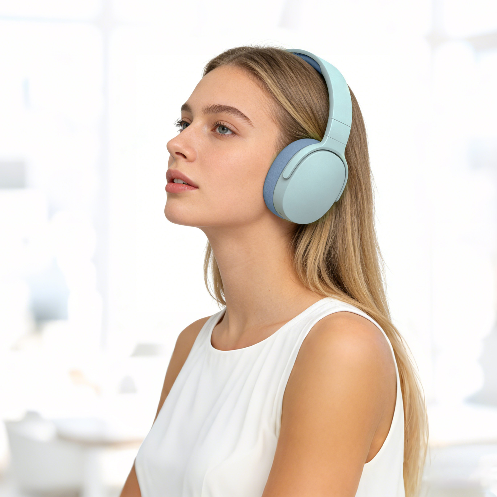 Rirool Bluetooth Over-Ear Headphones, Foldable Wireless photo 7