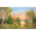 thumbnail image 3 of Glassl, Helmut 24x16 Black Modern Framed Museum Art Print Titled - Gorgeous Sunset, 3 of 5