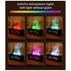 thumbnail image 3 of Fireplace Flame Humidifier Bedroom Lasting Fragrance Machine Black, 3 of 5
