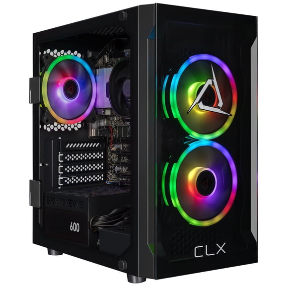 CLX Set Gaming PC AMD Ryzen 5 5600GT, 16GB DDR4, Radeon Vega 7, 1TB SSD Windows 11 Home