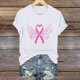 thumbnail image 2 of Blusas de Manga Corta para las Mujeres Divertida Impresión Cuello Redondo Camiseta Vintage, Blusas de Primavera para las Mujeres, 2 of 4
