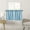 Teal/White, variant on Buffalo Check Tier Curtains for Kitchen, Thick Yarn Dyed Buffalo Plaid Gingham Rod Pocket Farmhouse Cafe Bathroom Drapes, Short Kitchen Window Curtains, 28" W x 24" L, Black/White, Set of 2