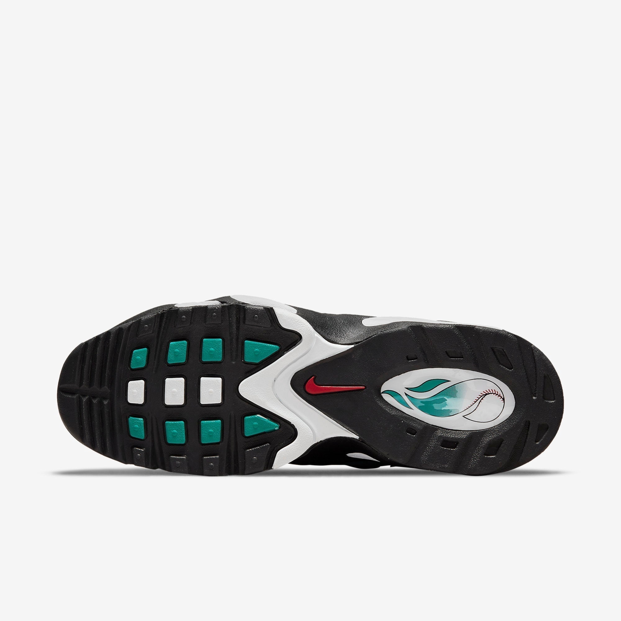 Men's Nike Air Griffey Max 1 Black/Multi Color-Fresh Water (DM8311 001) - 9.5