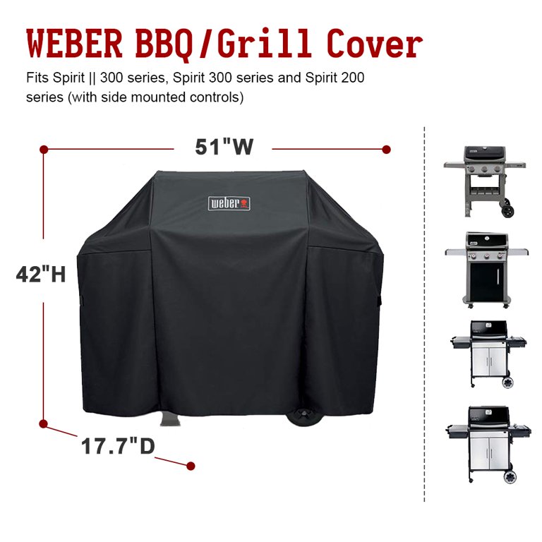 Weber - Housse premium barbecue séries Spirit II 300 - EP-335 - Gamm vert
