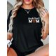 thumbnail image 1 of Basketball & Letter Print T-Shirt, Casual Crew Neck Short Sleeve T-Shirt For Spring & Summer, 1 of 7