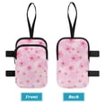 thumbnail image 3 of COEQINE Zippered Crutch Bag Broken Leg Crutch Bag Lovely Cherry Blossom Forearm Crutch Storage Organizer, Walking Cane Pouch, Lightweight Organizer Pouch, for Women Men, 3 of 7