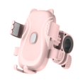 thumbnail image 2 of Soporte para teléfono de bicicleta Soporte para teléfono de motocicleta Compatible con manillares de 15 a 28 mm Estable para 4.7 Rosa, 2 of 9