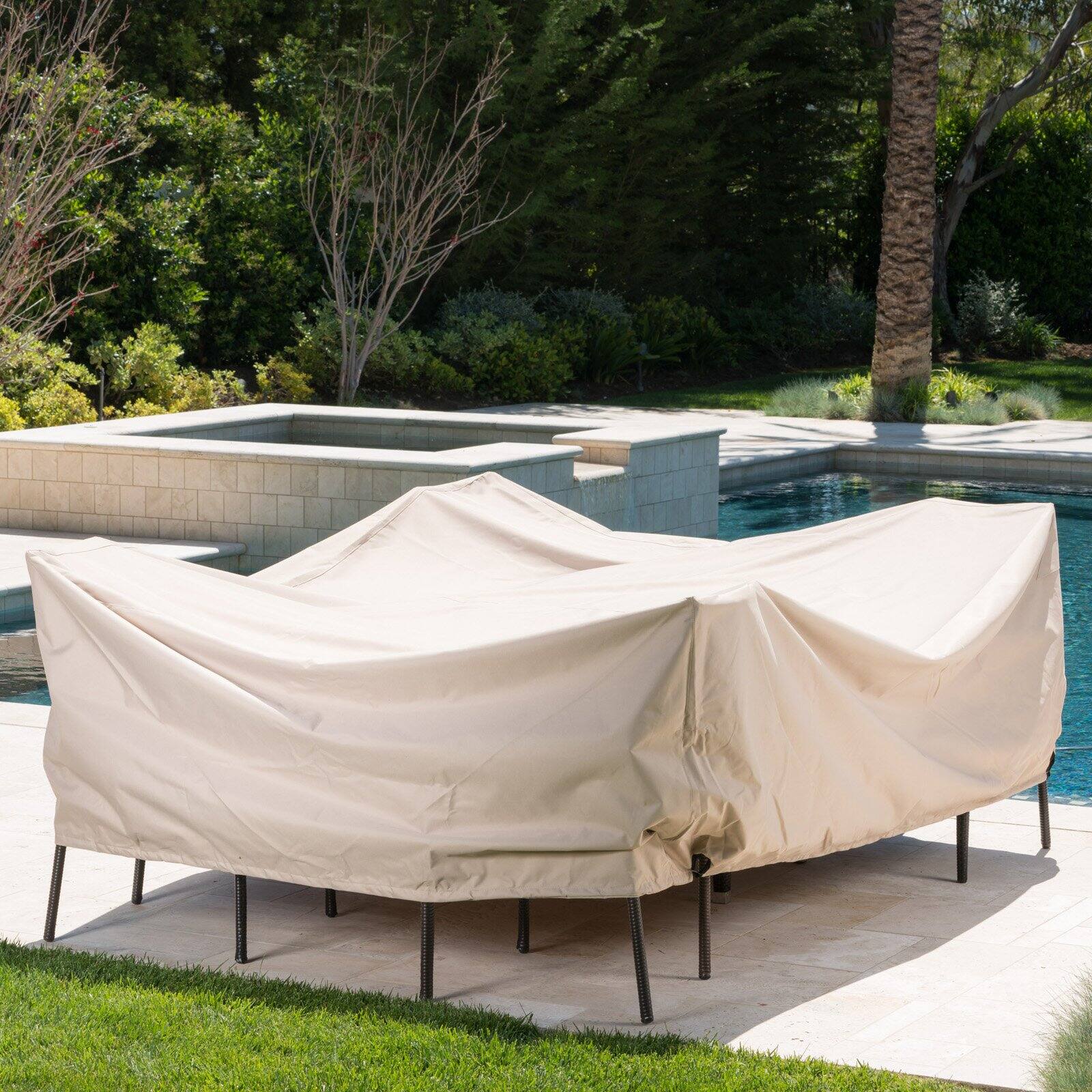 Shield Outdoor Waterproof Dining Set Cover - Walmart.com