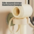 thumbnail image 6 of Hair Dryer Rack Suction Cup Fixed Bathroom Hair Dryer Storage Rack Hair Dryer Hanging Rack, 6 of 6