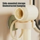 thumbnail image 4 of Soporte para Secador de Pelo con Ventosa - Estante de Pared de Plástico para Baño, Instalación Sin Taladros, Ajuste Universal para Secadores de Todos Los Tamaños, Diseño Compacto, Verde o Marrón, 4 of 6