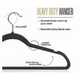 thumbnail image 2 of Velvet Non-slip Suit Clothes Hangers 20 Pack, 2 of 4