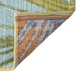 thumbnail image 4 of Unique Loom Outdoor Coastal Collection Area Rug - Provincetown (6'  Square Multi/Blue), 4 of 6