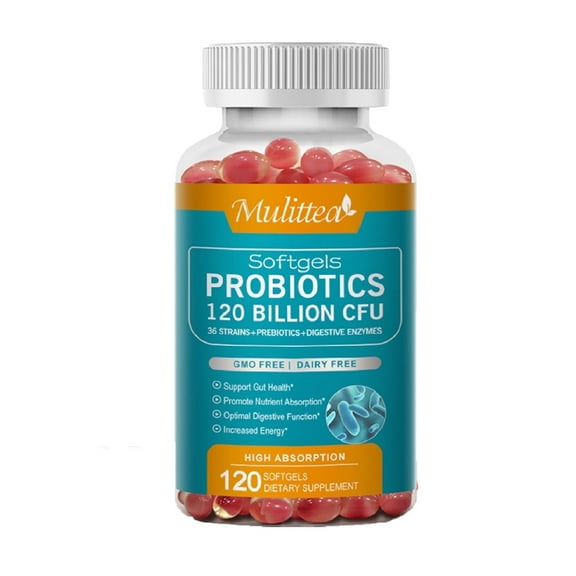 Probiotic 120 Billion CFU for Women & Men - Immune, Digestive & Gut Health -120 Capsule