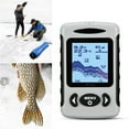 thumbnail image 5 of LCD Portable Fish Finder Depth Finder 200KHz/83KHz Dual Sonar Frequency 100M Detection Ice Fishing ,Built to Last, 5 of 7