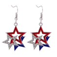 thumbnail image 2 of Independence Day Acrylic Women's Earrings Sturdy Dangle Earrings Sturdy Dangle Earrings Holiday Fashion Jewelry Gifts, 2 of 6